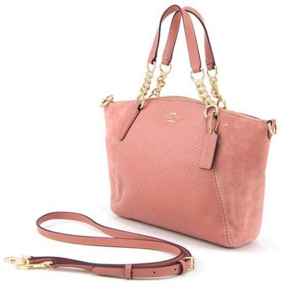 Coach Handbags - SOLD COACH Small Kelsey Chain Satchel F31410 Melon